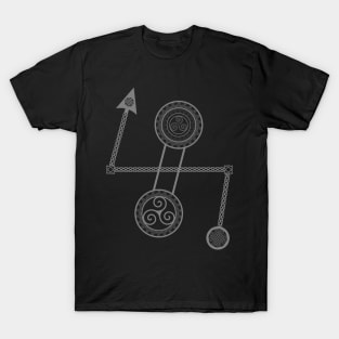 Pictish Double Disc Z Rod T-Shirt